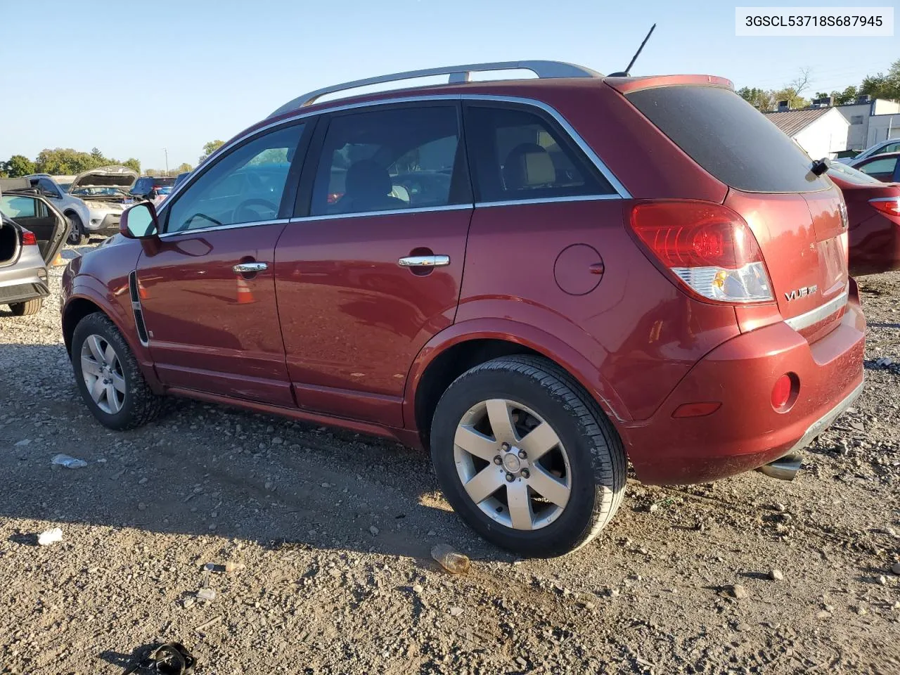 2008 Saturn Vue Xr VIN: 3GSCL53718S687945 Lot: 75722944