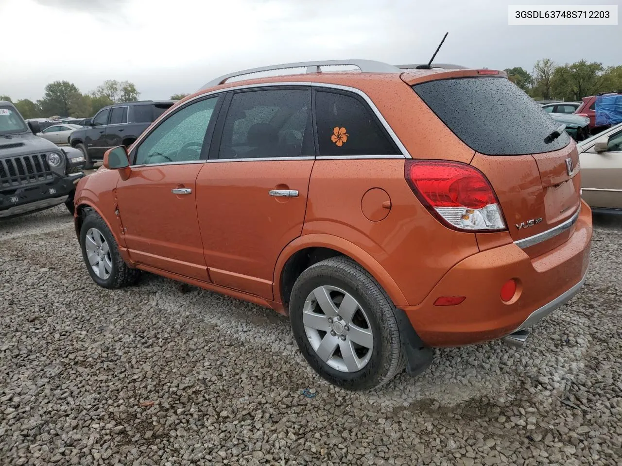 2008 Saturn Vue Xr VIN: 3GSDL63748S712203 Lot: 75750584