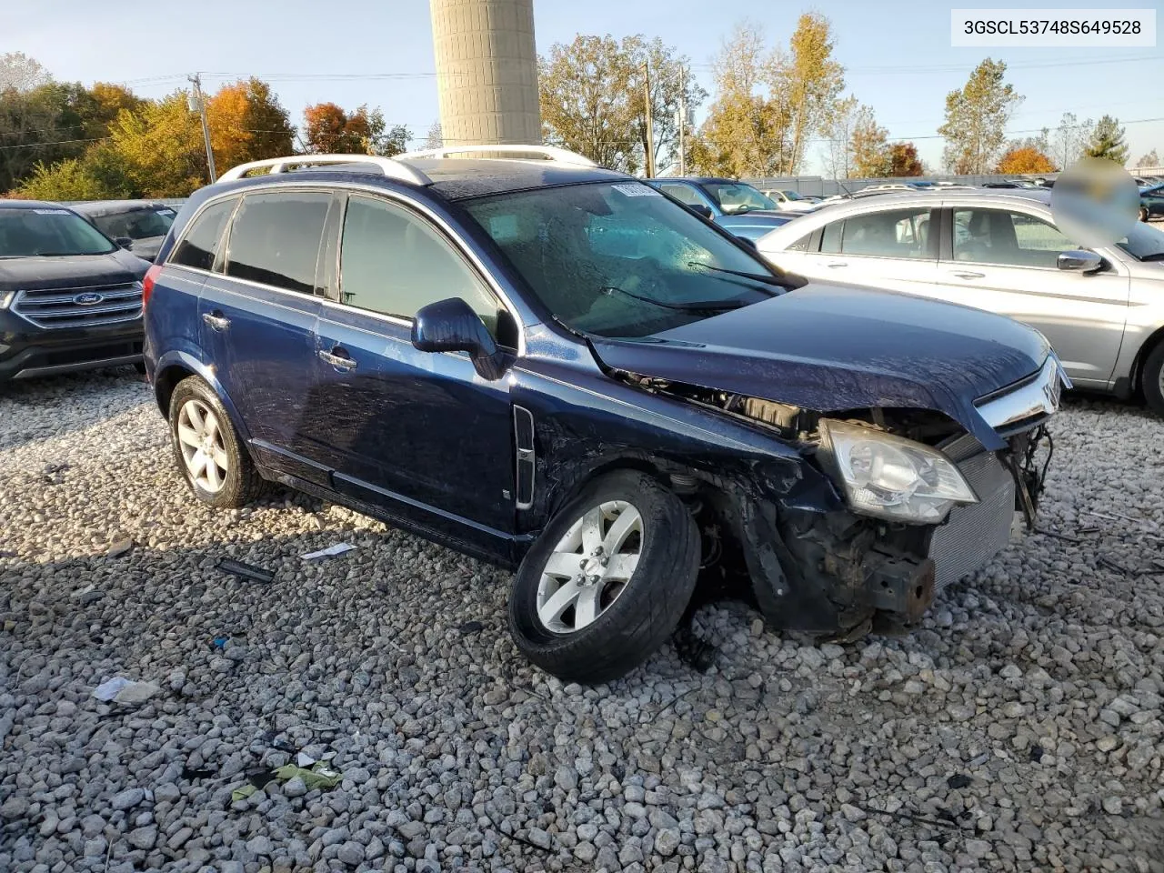 2008 Saturn Vue Xr VIN: 3GSCL53748S649528 Lot: 76075794