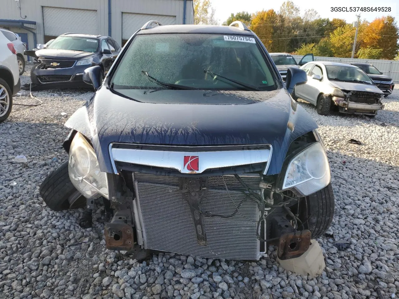 2008 Saturn Vue Xr VIN: 3GSCL53748S649528 Lot: 76075794