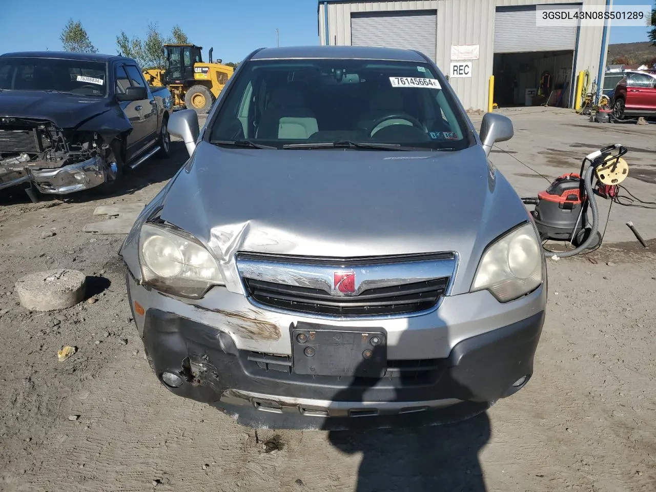 2008 Saturn Vue Xe VIN: 3GSDL43N08S501289 Lot: 76145664