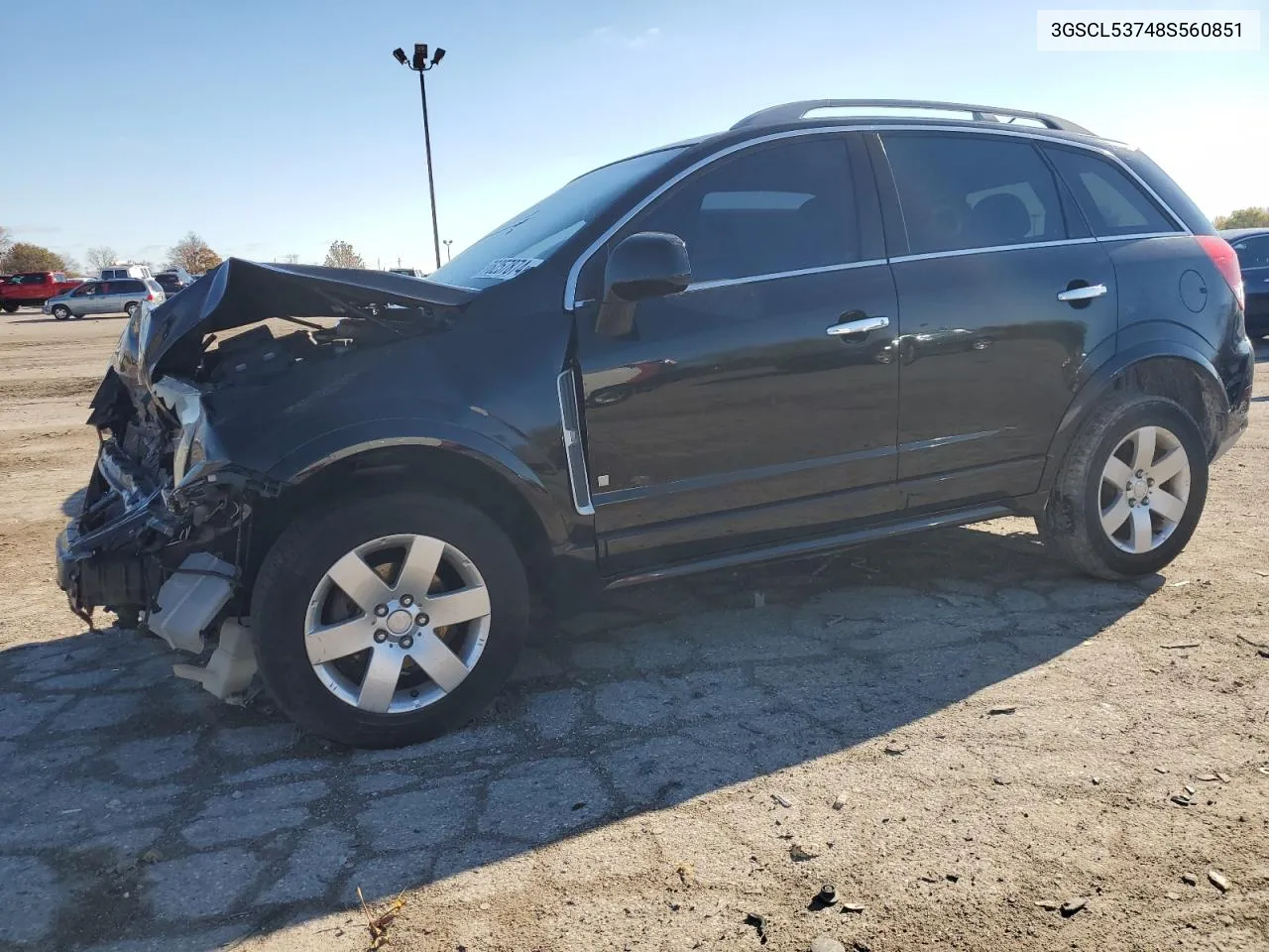 2008 Saturn Vue Xr VIN: 3GSCL53748S560851 Lot: 76257874