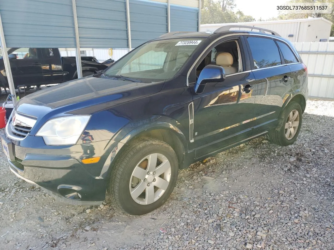 2008 Saturn Vue Xr VIN: 3GSDL73768S511537 Lot: 77328944