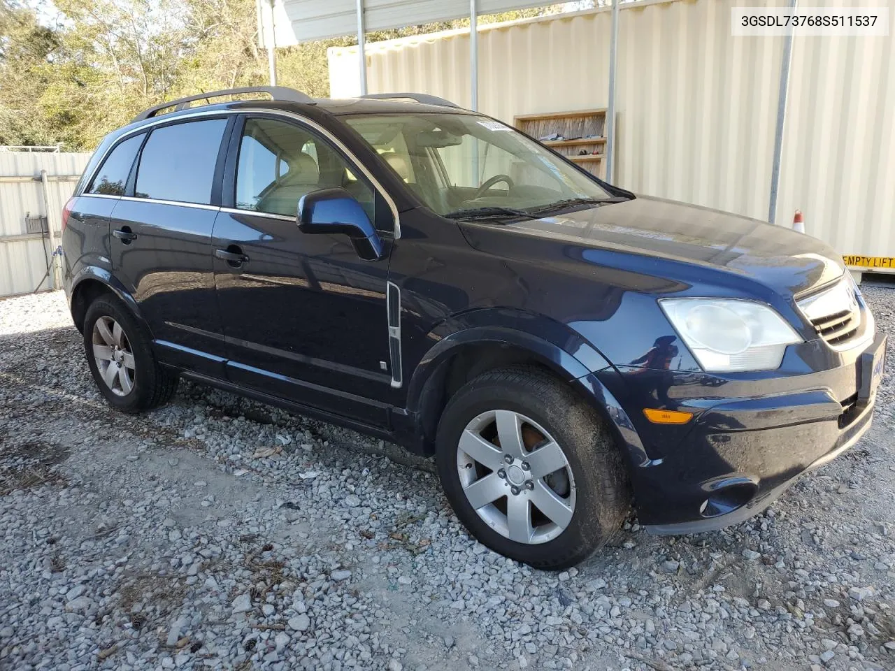 2008 Saturn Vue Xr VIN: 3GSDL73768S511537 Lot: 77328944