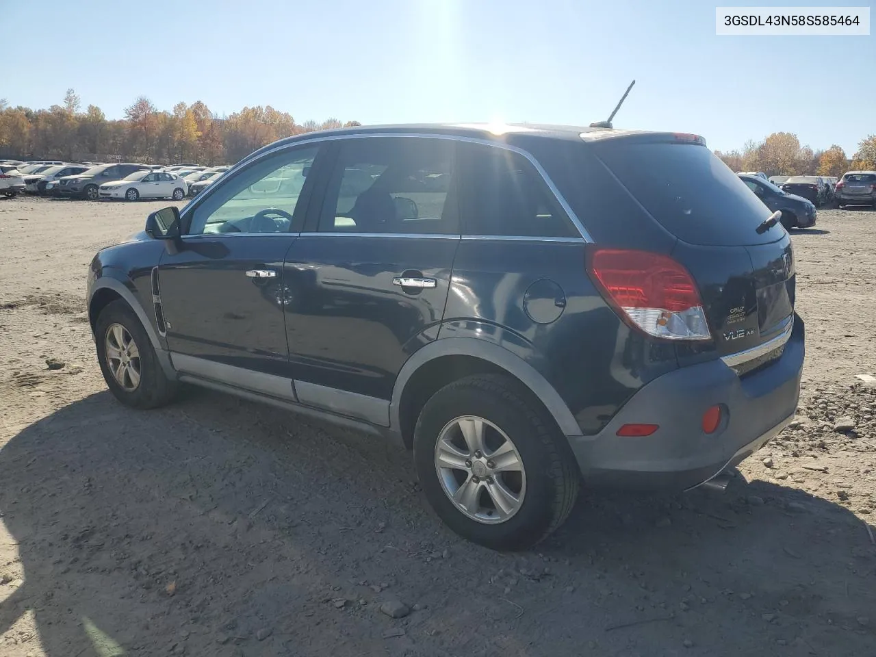 2008 Saturn Vue Xe VIN: 3GSDL43N58S585464 Lot: 77392844