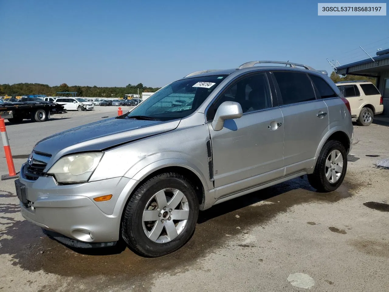 2008 Saturn Vue Xr VIN: 3GSCL53718S683197 Lot: 77494194