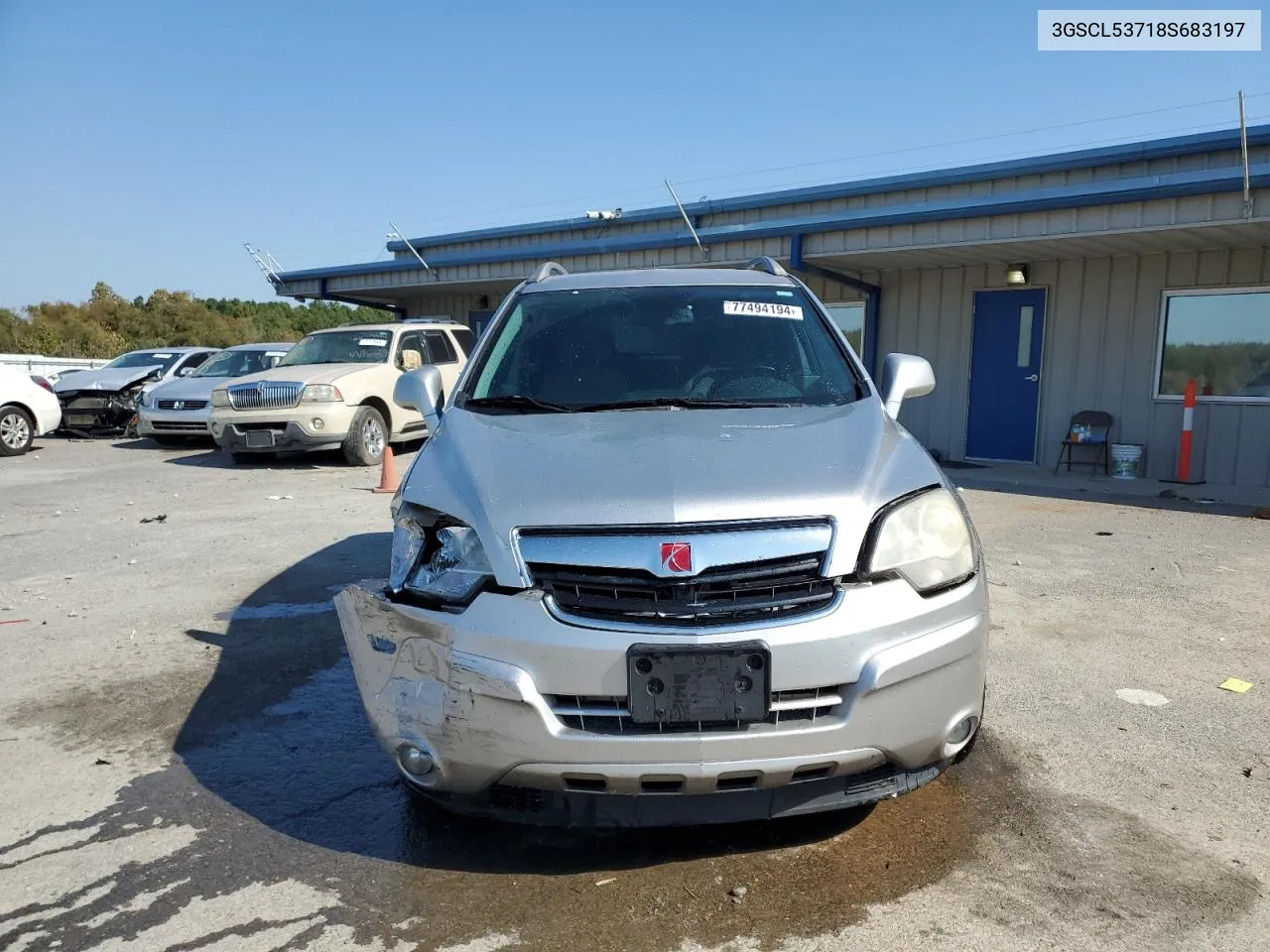 2008 Saturn Vue Xr VIN: 3GSCL53718S683197 Lot: 77494194