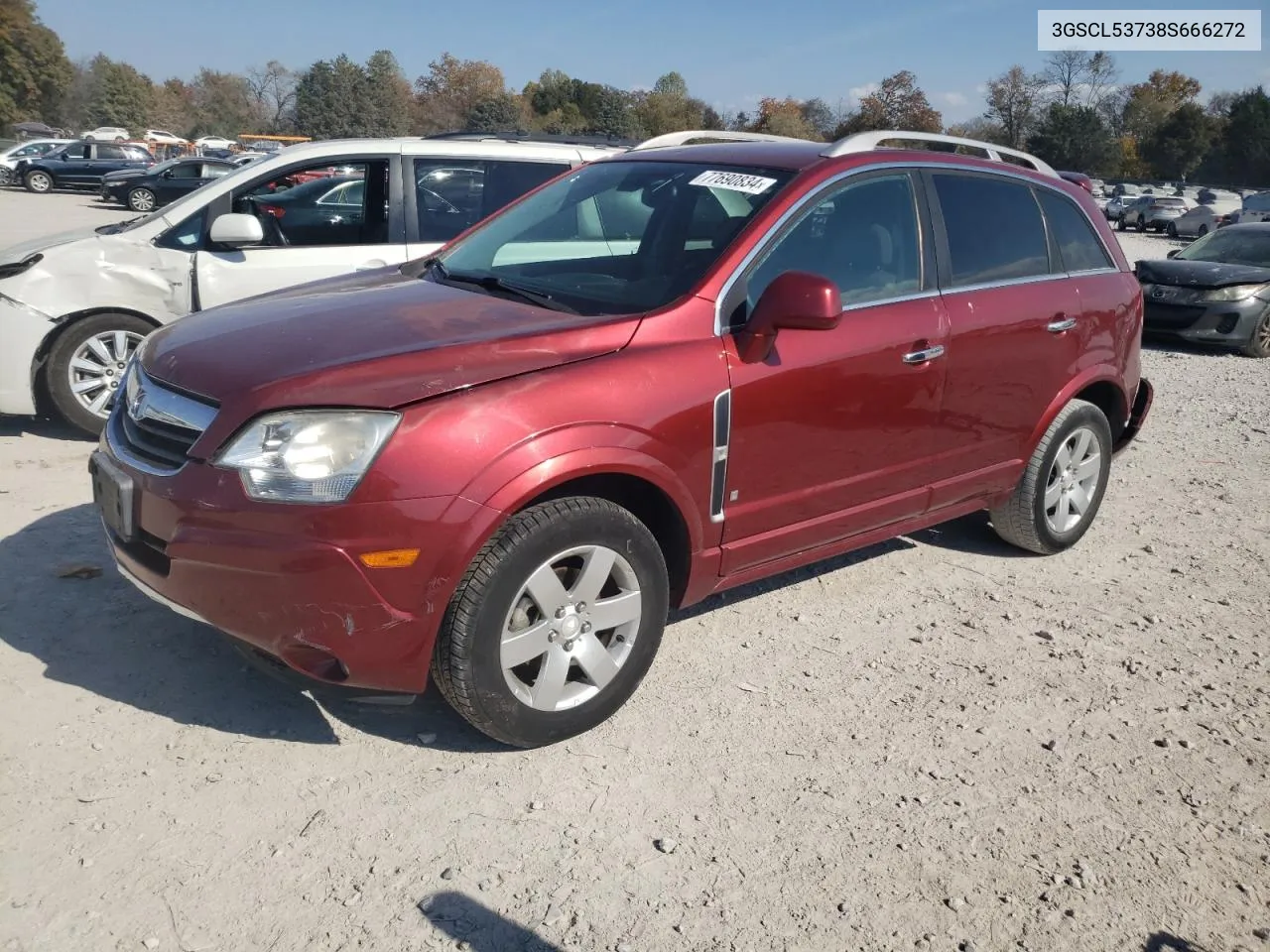 2008 Saturn Vue Xr VIN: 3GSCL53738S666272 Lot: 77690834