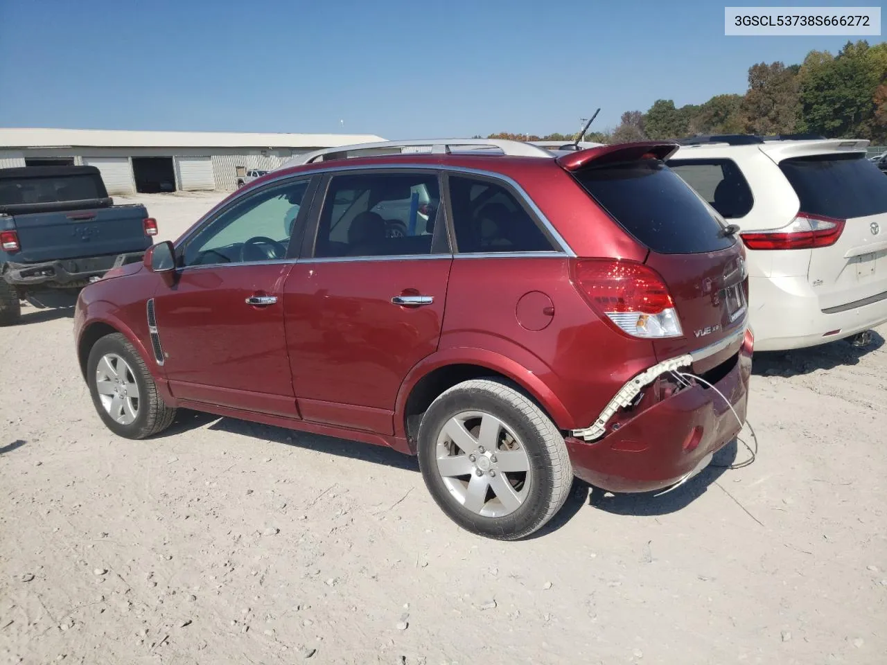 2008 Saturn Vue Xr VIN: 3GSCL53738S666272 Lot: 77690834