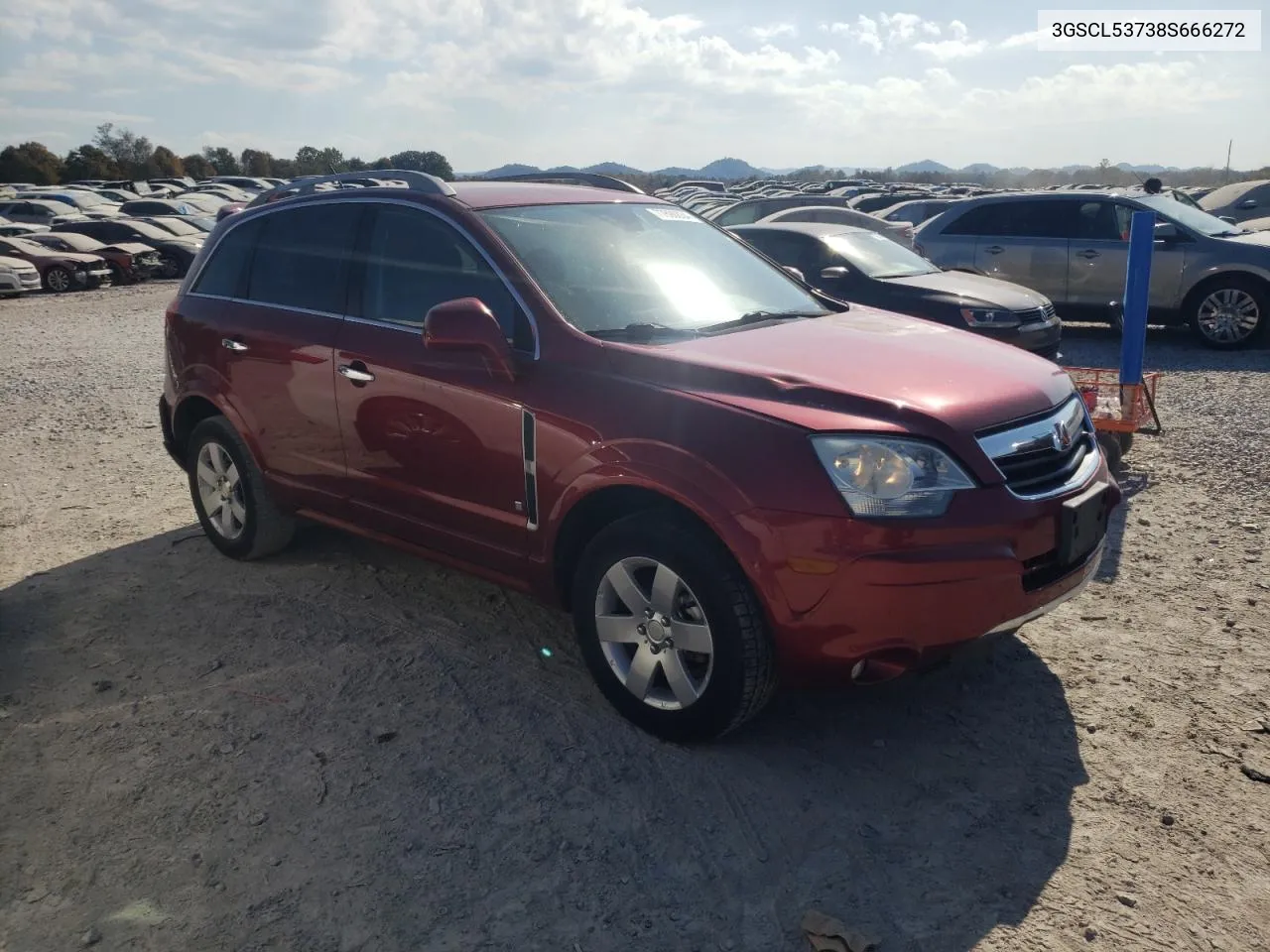 2008 Saturn Vue Xr VIN: 3GSCL53738S666272 Lot: 77690834