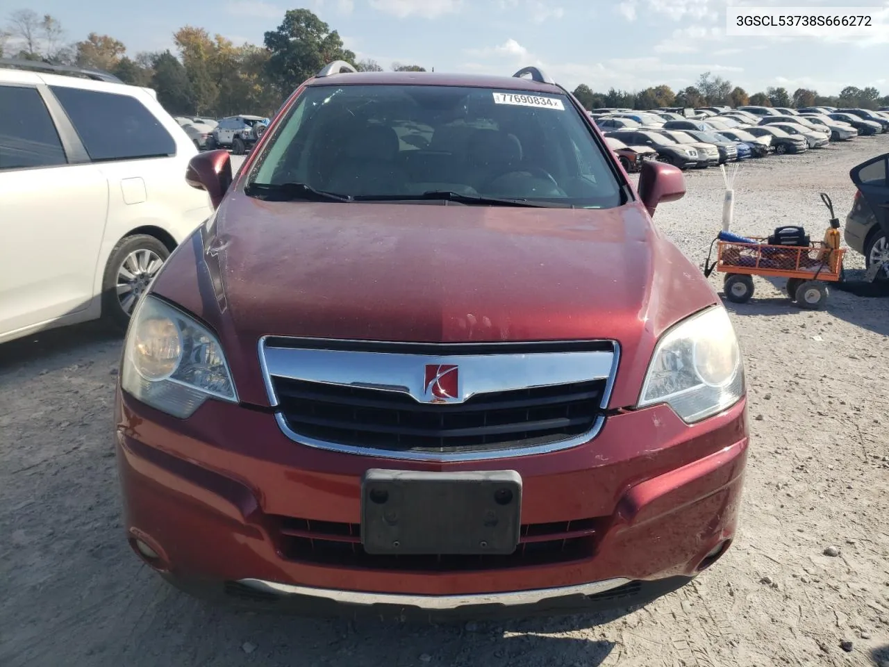 2008 Saturn Vue Xr VIN: 3GSCL53738S666272 Lot: 77690834