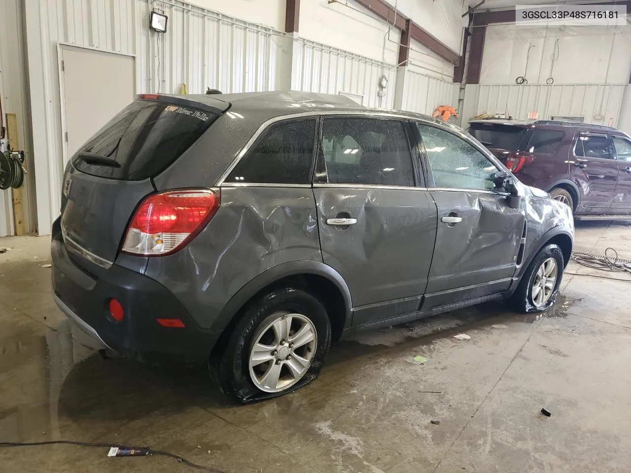 2008 Saturn Vue Xe VIN: 3GSCL33P48S716181 Lot: 77829334