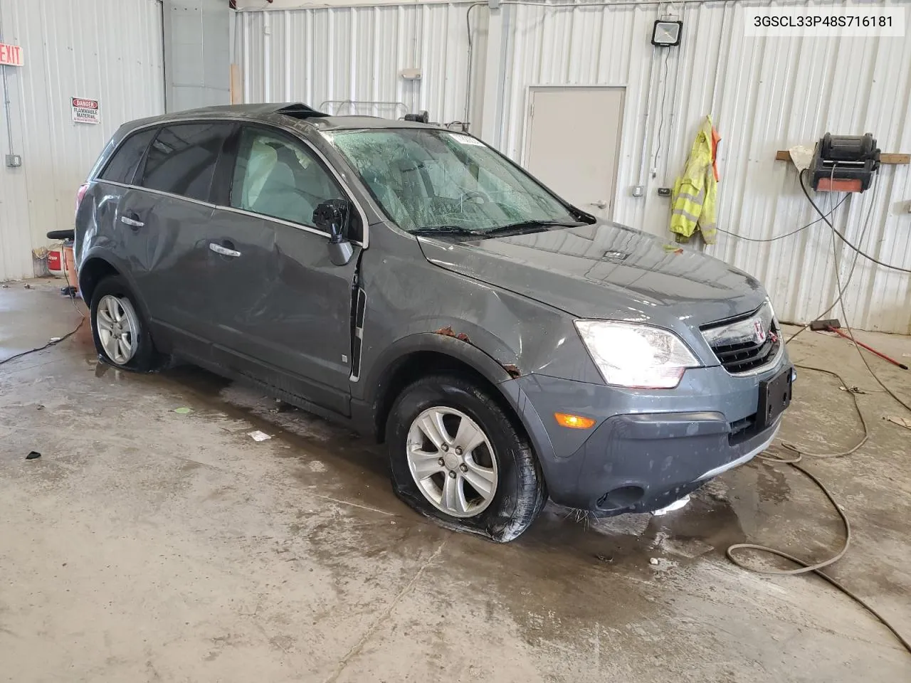 2008 Saturn Vue Xe VIN: 3GSCL33P48S716181 Lot: 77829334