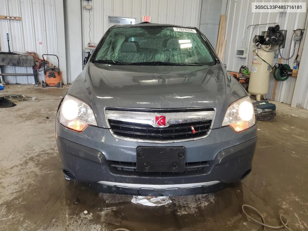 2008 Saturn Vue Xe VIN: 3GSCL33P48S716181 Lot: 77829334