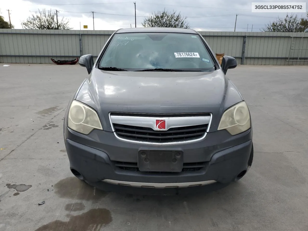 2008 Saturn Vue Xe VIN: 3GSCL33P08S574752 Lot: 78176624