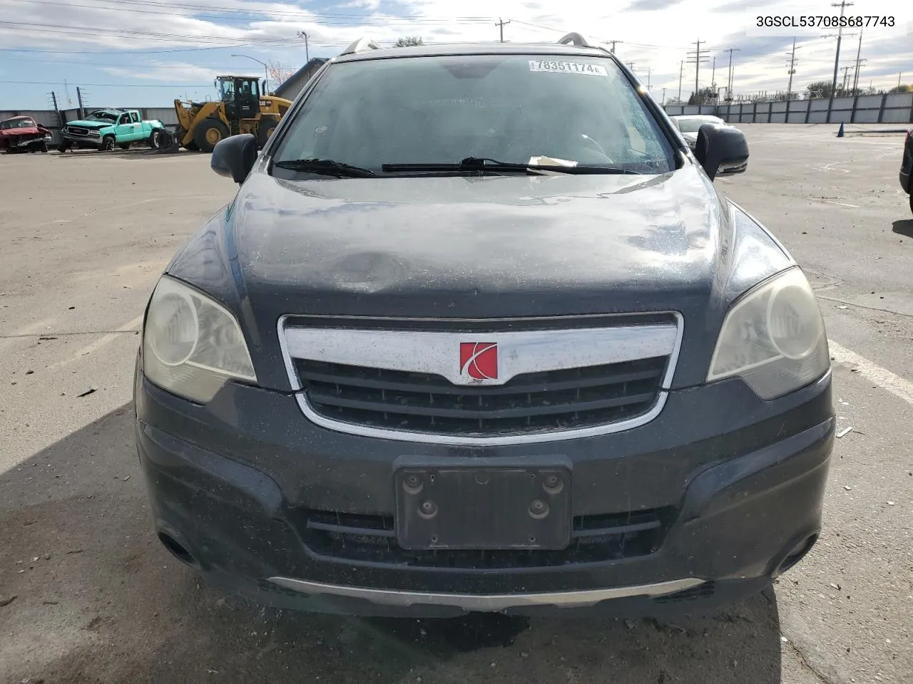 2008 Saturn Vue Xr VIN: 3GSCL53708S687743 Lot: 78351174