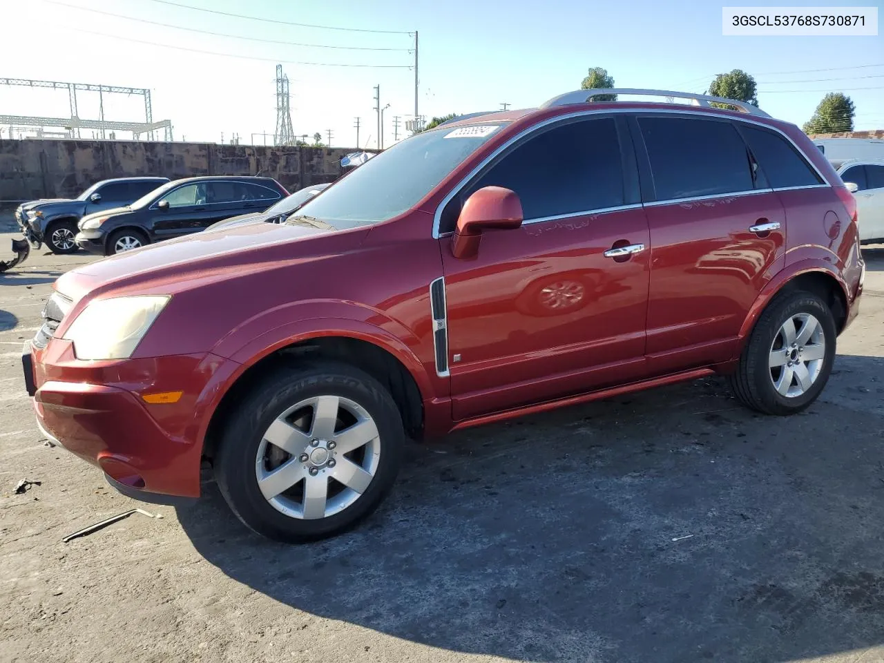 2008 Saturn Vue Xr VIN: 3GSCL53768S730871 Lot: 78538954