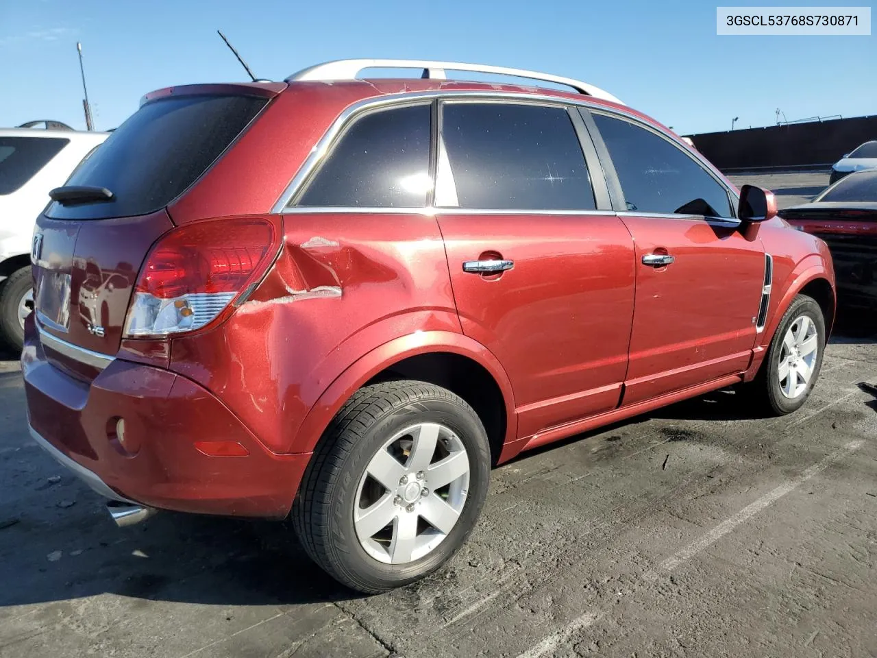 2008 Saturn Vue Xr VIN: 3GSCL53768S730871 Lot: 78538954