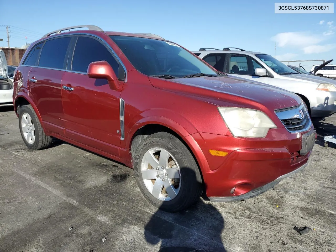 2008 Saturn Vue Xr VIN: 3GSCL53768S730871 Lot: 78538954