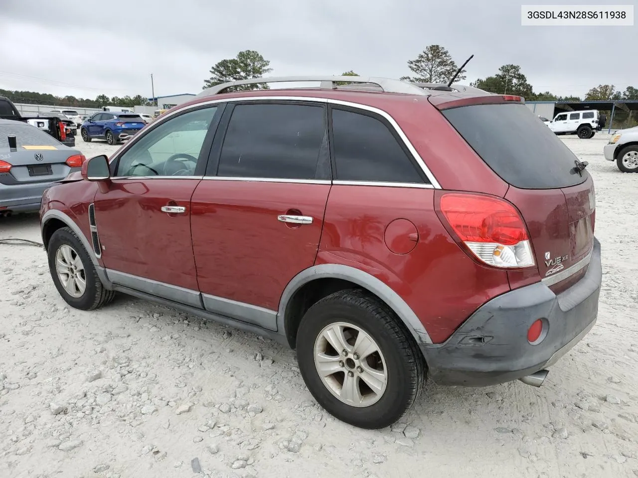 3GSDL43N28S611938 2008 Saturn Vue Xe