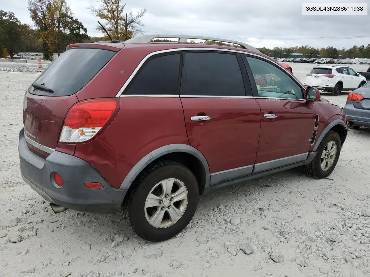 3GSDL43N28S611938 2008 Saturn Vue Xe