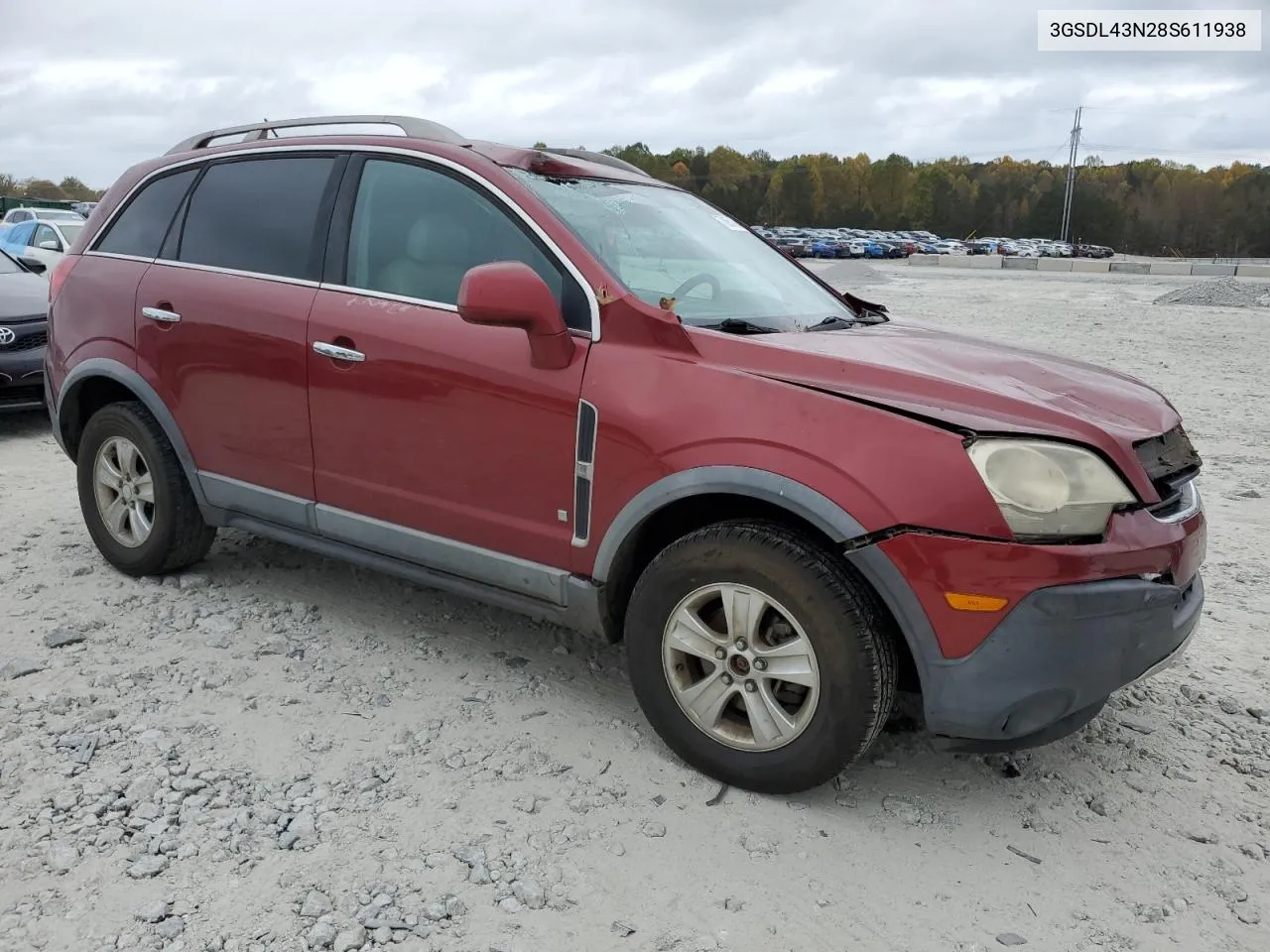 3GSDL43N28S611938 2008 Saturn Vue Xe