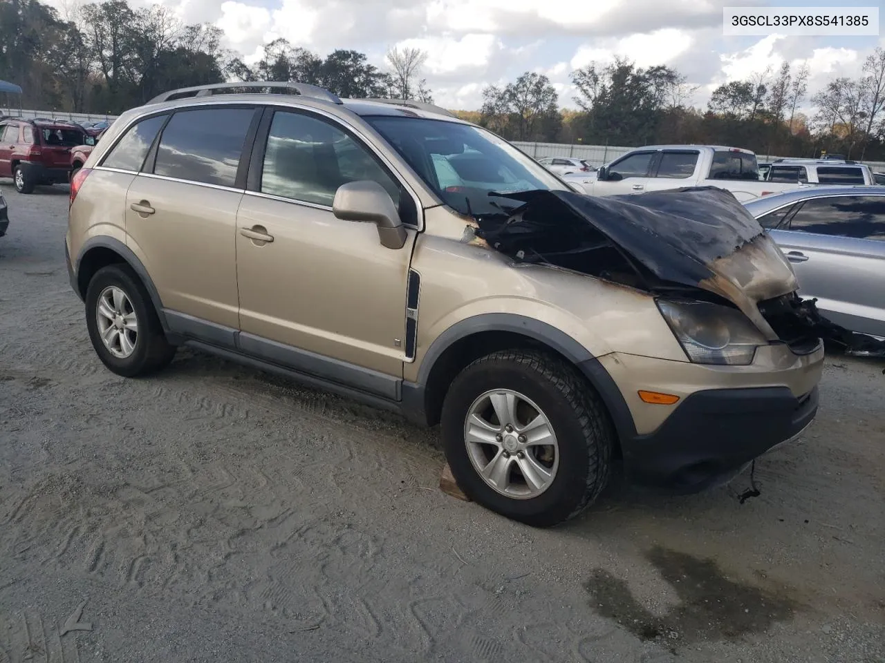 2008 Saturn Vue Xe VIN: 3GSCL33PX8S541385 Lot: 78859734