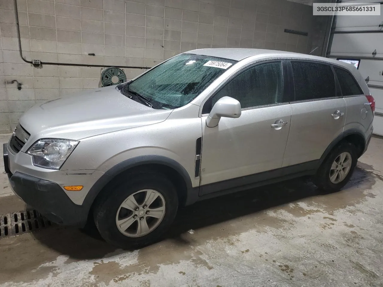 2008 Saturn Vue Xe VIN: 3GSCL33P68S661331 Lot: 78975064