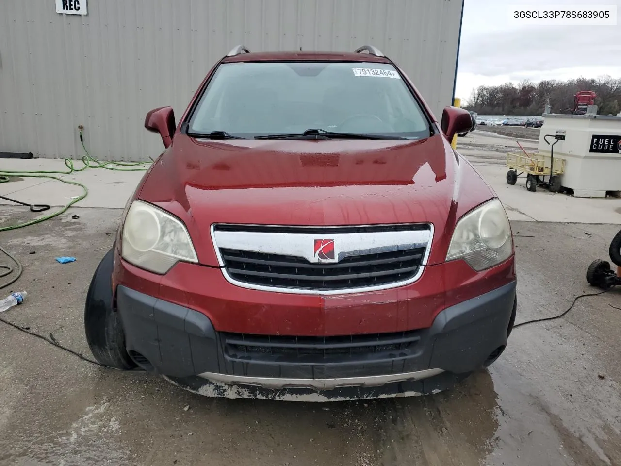 2008 Saturn Vue Xe VIN: 3GSCL33P78S683905 Lot: 79132464