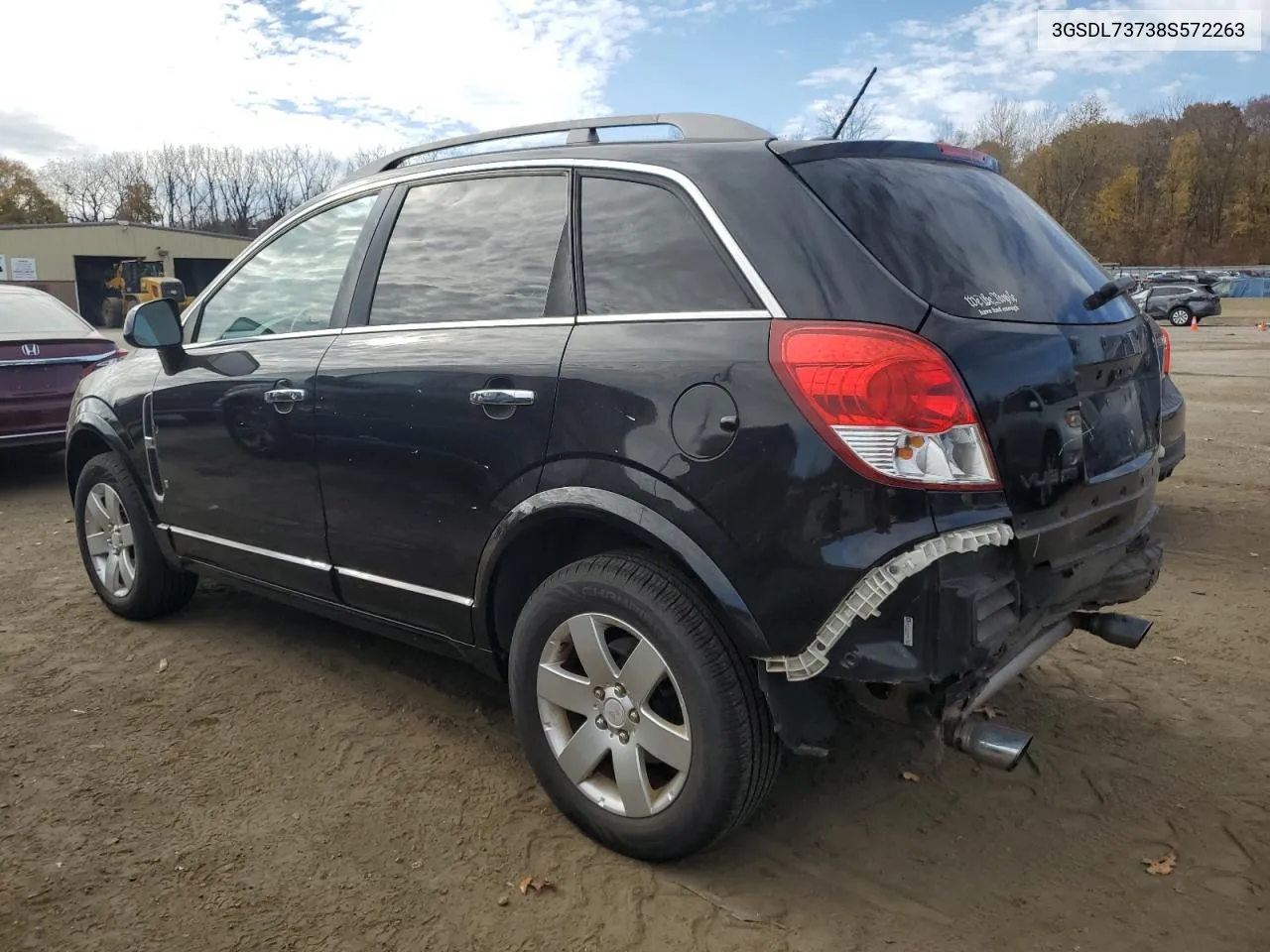 2008 Saturn Vue Xr VIN: 3GSDL73738S572263 Lot: 79552424