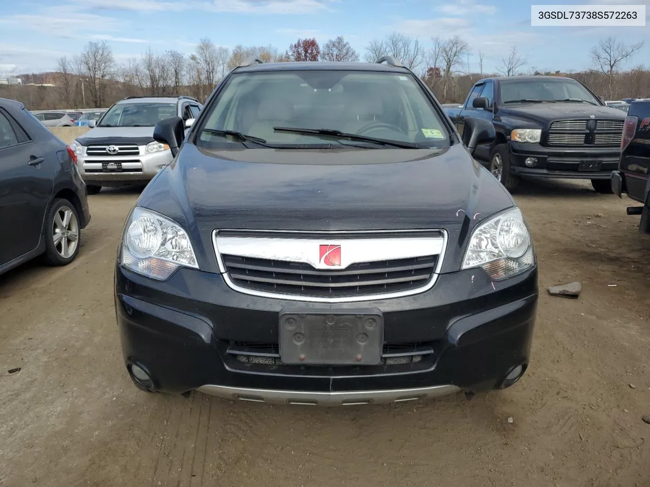 2008 Saturn Vue Xr VIN: 3GSDL73738S572263 Lot: 79552424