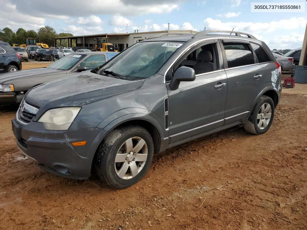 2008 Saturn Vue Xr VIN: 3GSDL73718S550861 Lot: 79568234