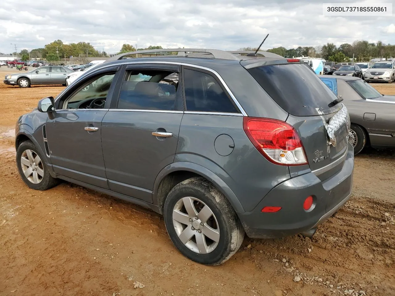 2008 Saturn Vue Xr VIN: 3GSDL73718S550861 Lot: 79568234