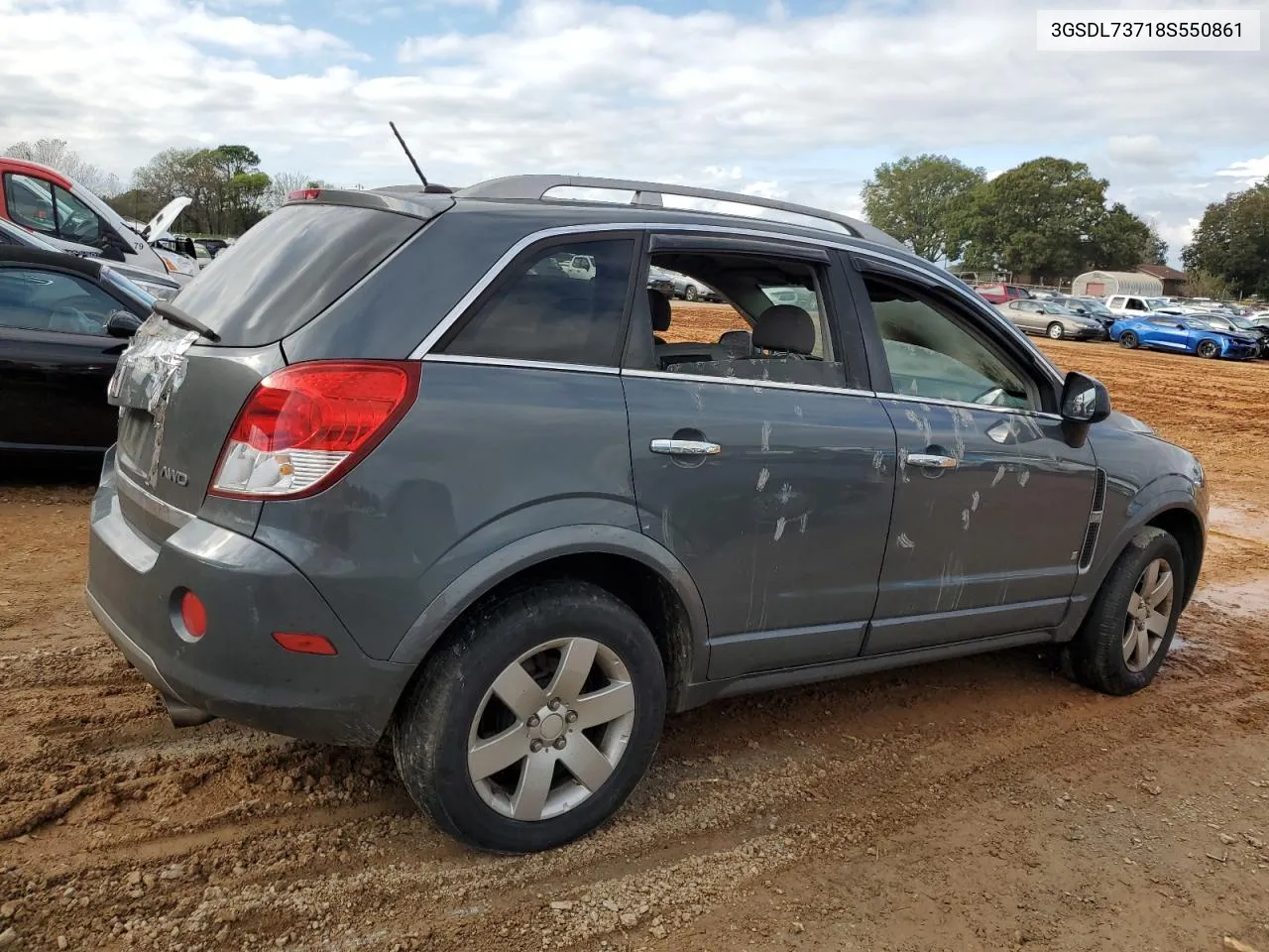 2008 Saturn Vue Xr VIN: 3GSDL73718S550861 Lot: 79568234