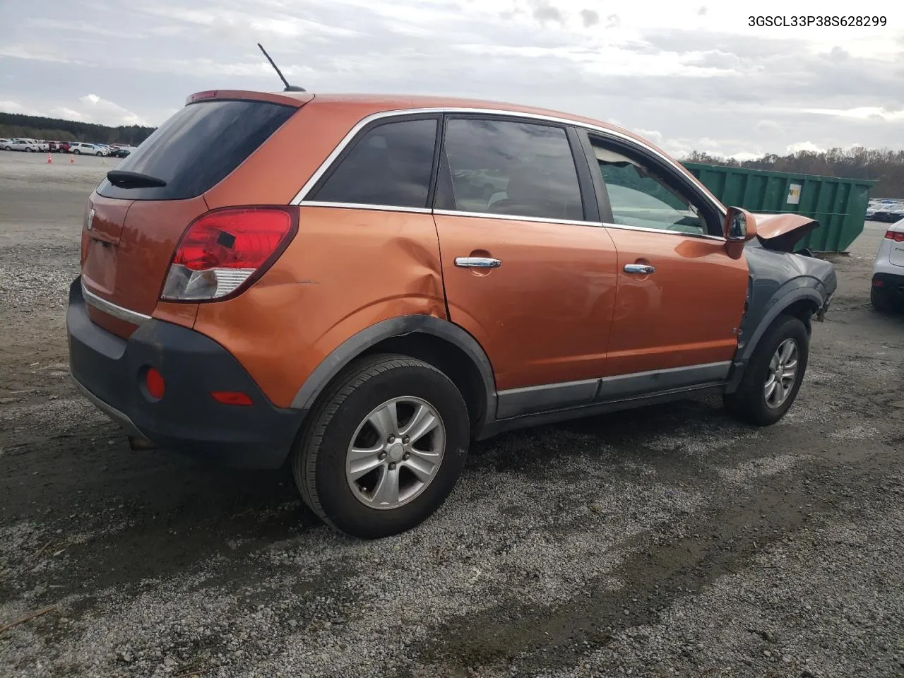 2008 Saturn Vue Xe VIN: 3GSCL33P38S628299 Lot: 79819124