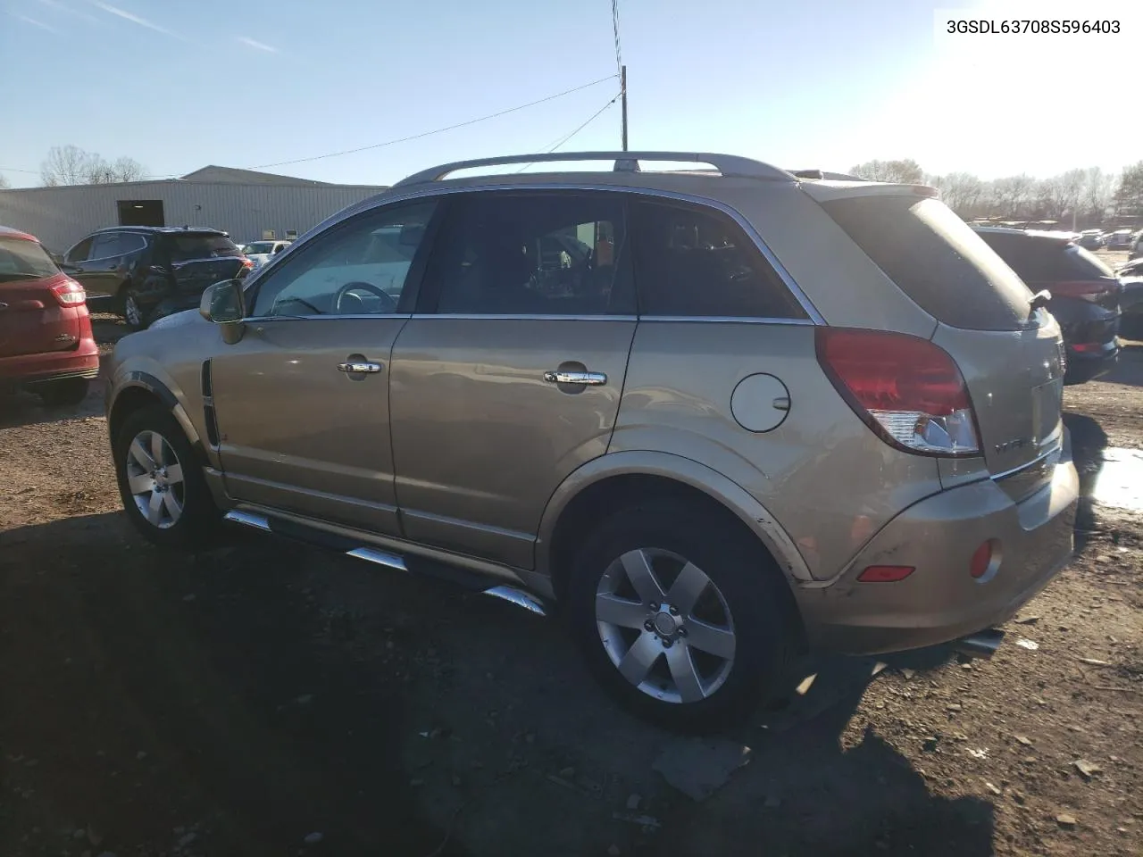 2008 Saturn Vue Xr VIN: 3GSDL63708S596403 Lot: 79928634