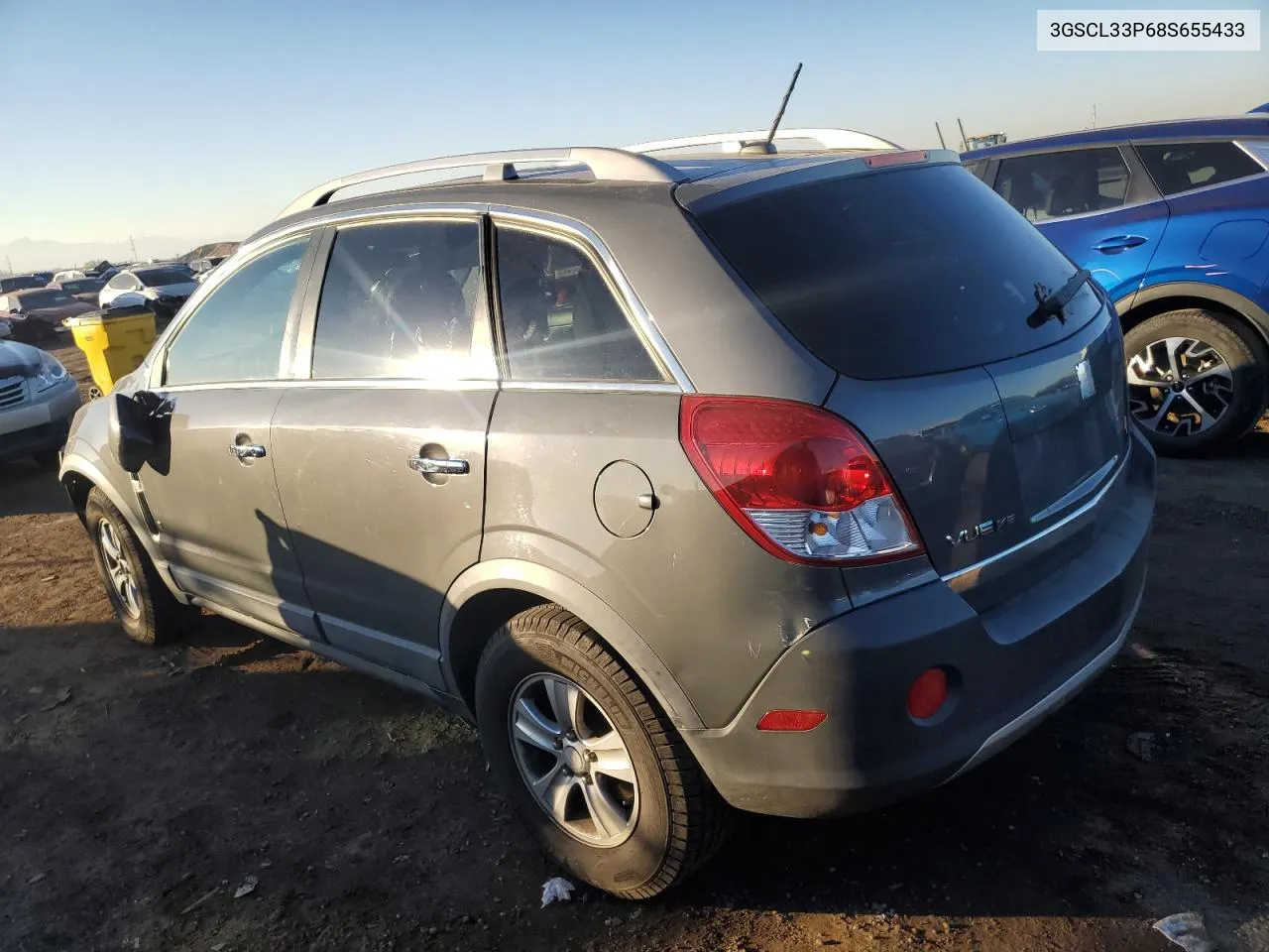 2008 Saturn Vue Xe VIN: 3GSCL33P68S655433 Lot: 80950774