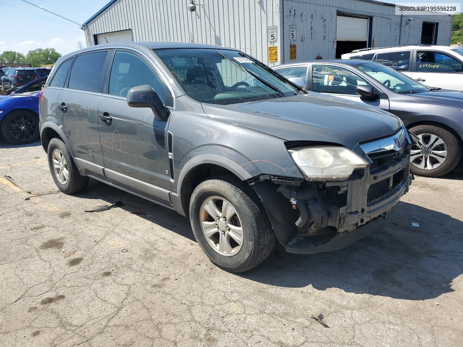 2009 Saturn Vue Xe VIN: 3GSCL33P19S556228 Lot: 53790284