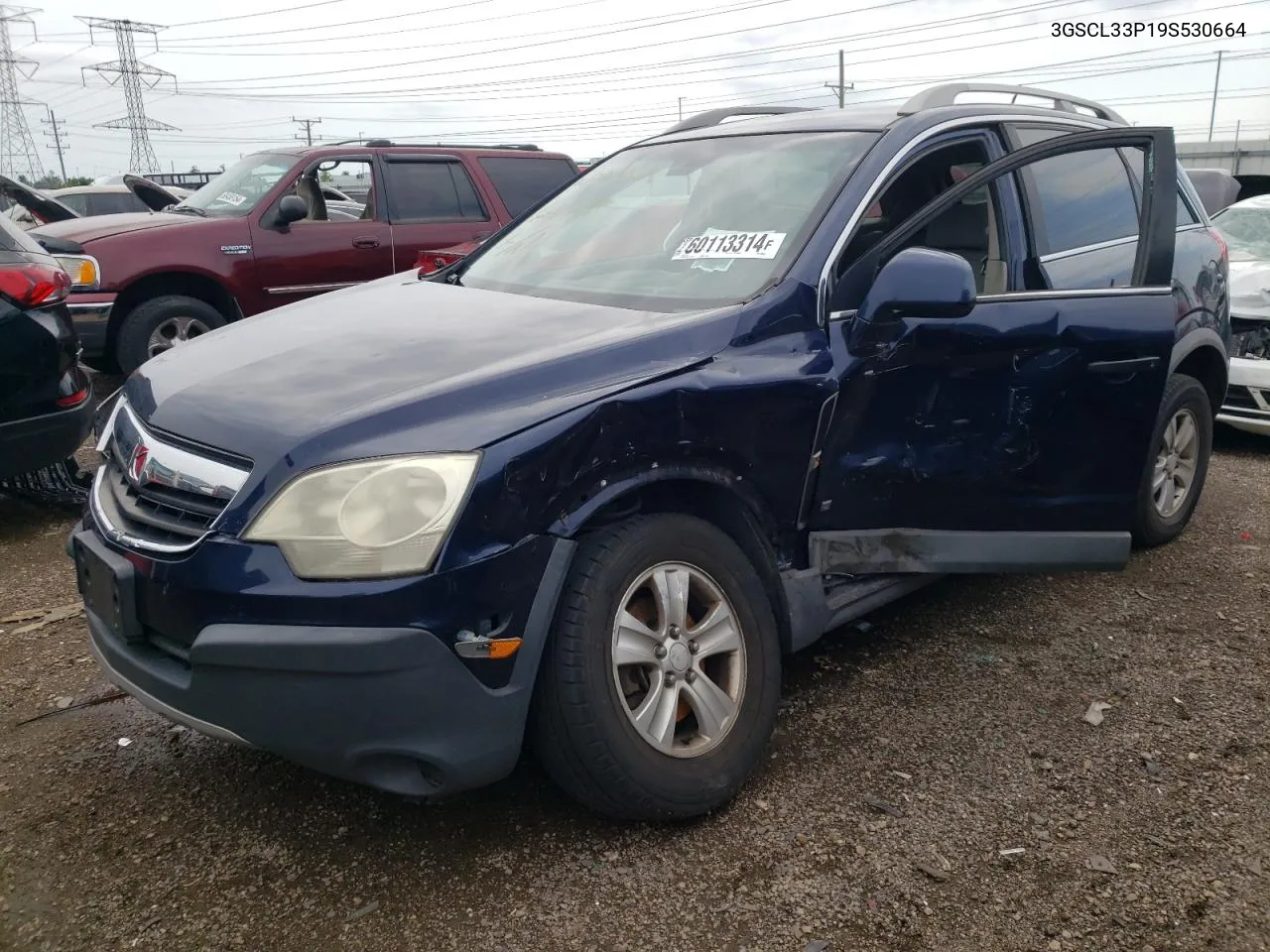 2009 Saturn Vue Xe VIN: 3GSCL33P19S530664 Lot: 60113314