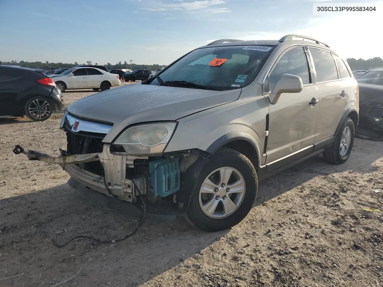 2009 Saturn Vue Xe VIN: 3GSCL33P99S583404 Lot: 68893084