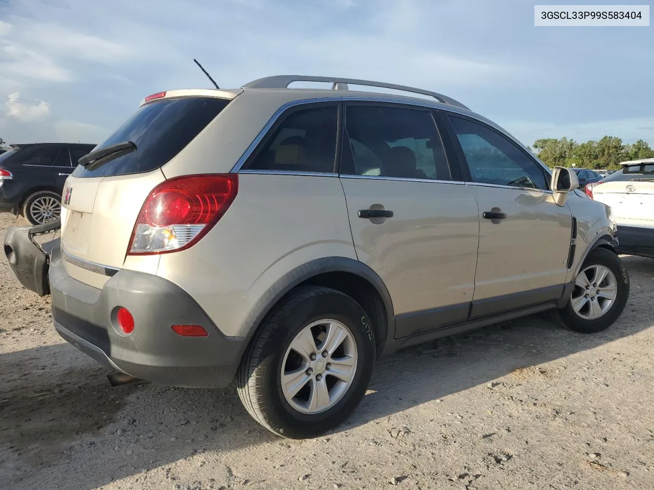 2009 Saturn Vue Xe VIN: 3GSCL33P99S583404 Lot: 68893084