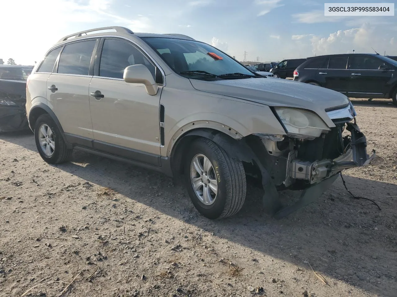 2009 Saturn Vue Xe VIN: 3GSCL33P99S583404 Lot: 68893084