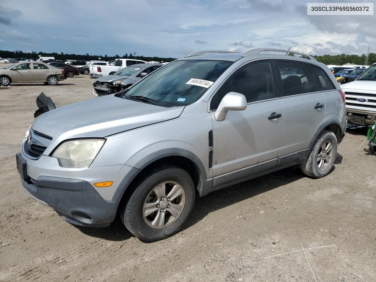 2009 Saturn Vue Xe VIN: 3GSCL33P69S560372 Lot: 69520234