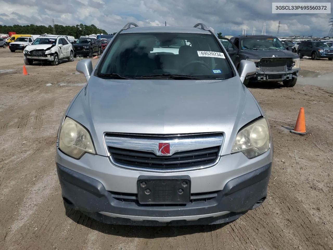 2009 Saturn Vue Xe VIN: 3GSCL33P69S560372 Lot: 69520234