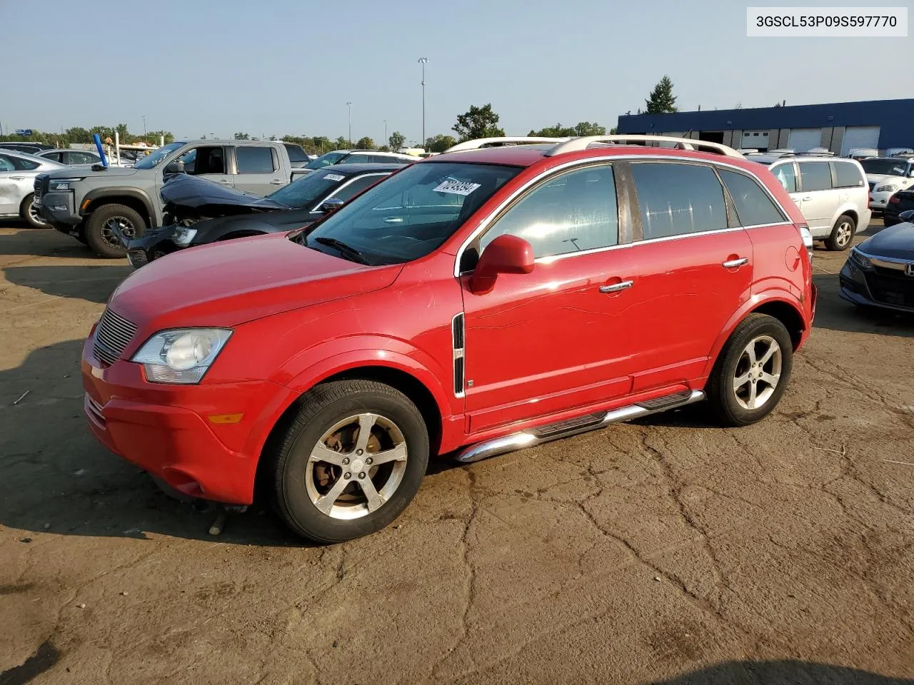 2009 Saturn Vue Xr VIN: 3GSCL53P09S597770 Lot: 70249394