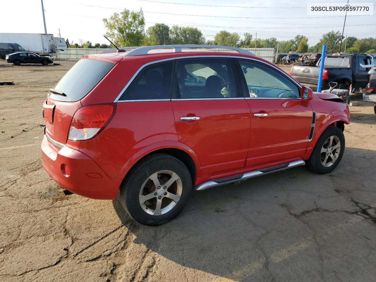 2009 Saturn Vue Xr VIN: 3GSCL53P09S597770 Lot: 70249394