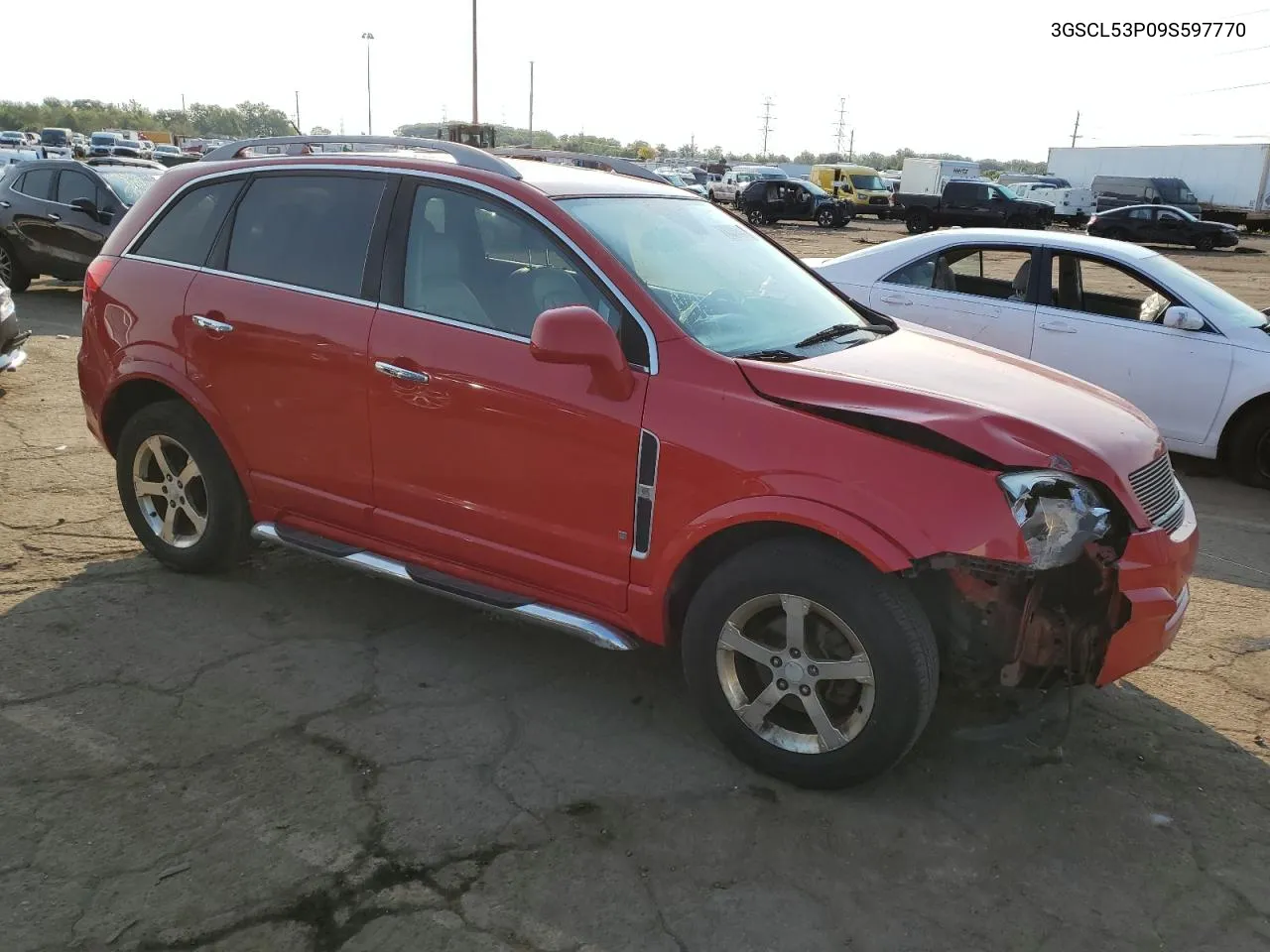 2009 Saturn Vue Xr VIN: 3GSCL53P09S597770 Lot: 70249394