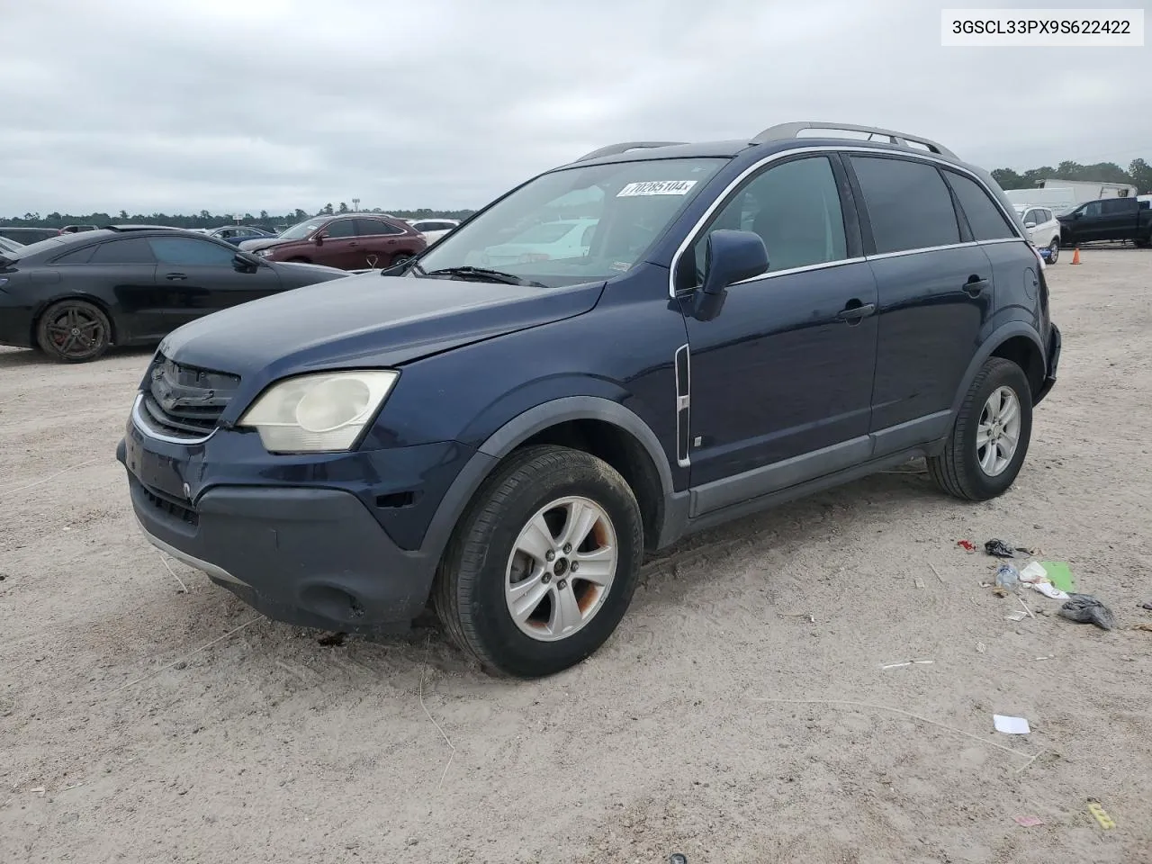 2009 Saturn Vue Xe VIN: 3GSCL33PX9S622422 Lot: 70285104