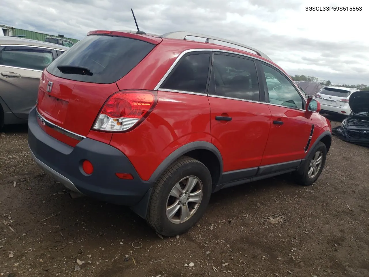 2009 Saturn Vue Xe VIN: 3GSCL33P59S515553 Lot: 72479554