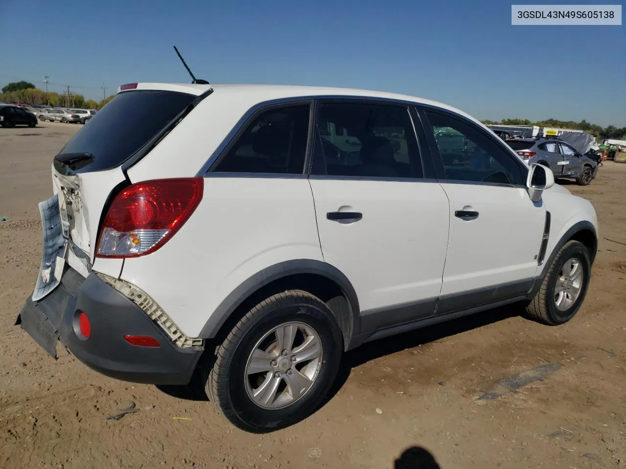 2009 Saturn Vue Xe VIN: 3GSDL43N49S605138 Lot: 73179654